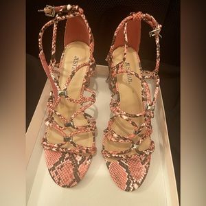 Just Fab “All Eyes On Me “ dress sandal size 10